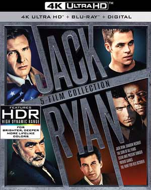 Jack Ryan: 5-Film Collection 4K UHD Review + BD Screen Caps
